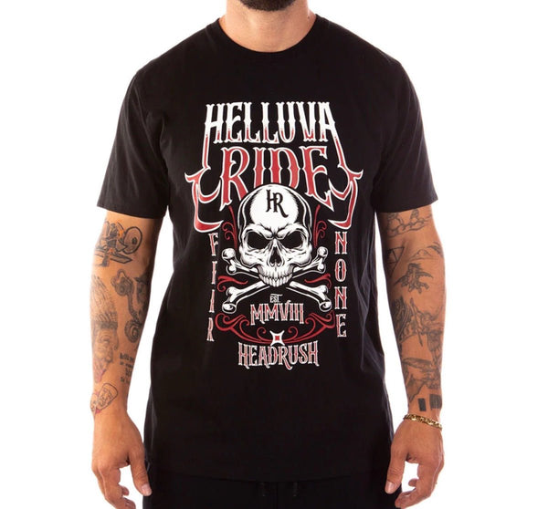 HELLUVARIDE - shopluckyacesTeeHEADRUSH