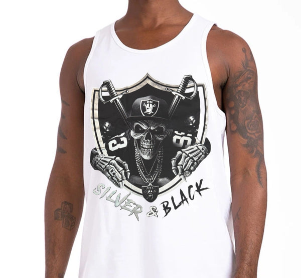 SILVER & BLACK