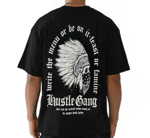 Hustle Gang Black Tomb T shirt 