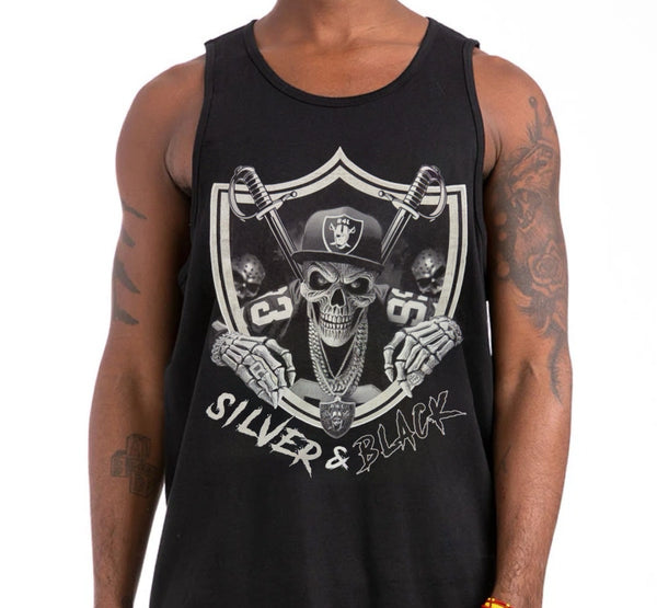 SILVER & BLACK