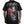 Load image into Gallery viewer, Black t-shirt with a graphic design of a woman with a red rose and the brand 'Sullen' on the back.
