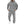 Load image into Gallery viewer, Hustle Gang Gray tracksuit with branding on a white background
