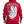 Load image into Gallery viewer, Red hoodie with a graphic design on the back, featuring an angel and barbed wire.
