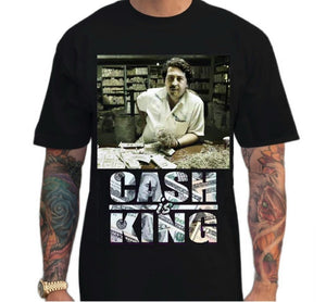 CASH IS KING - shopluckyacesTshirtCertified