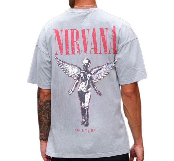 NIRVANA IN UTERO - shopluckyacesT-shirtEXPLICT