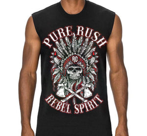 REBEL SPIRIT - shopluckyacesMEN TANK TOPRUSH COUTURE