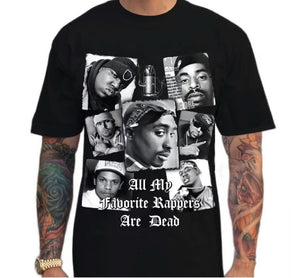 RIP RAPPERS - shopluckyacesTshirtCertified