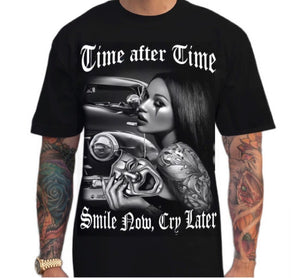 TIME AFTER TIME - shopluckyacesTshirtCertified